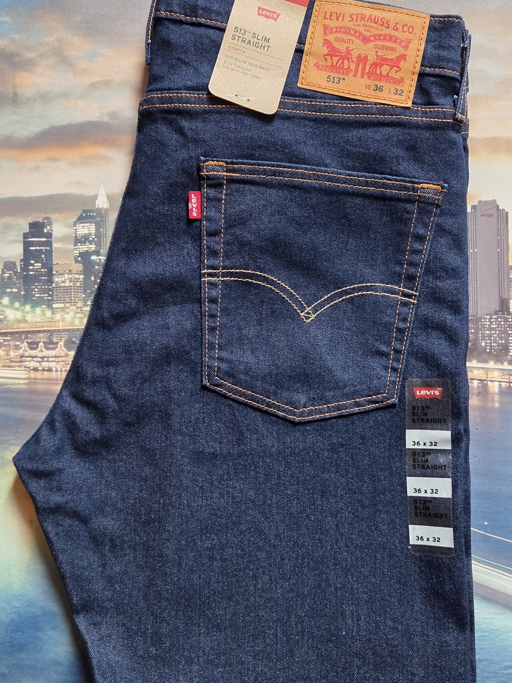 Levi's Blue Denim Jeans - Classic Straight NWT